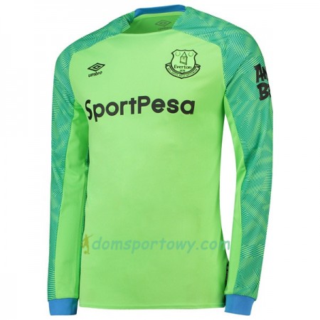 Koszulka Everton Bramkarska Domowe Koszulki Piłkarskie 2018-2019 Długi Rękaw